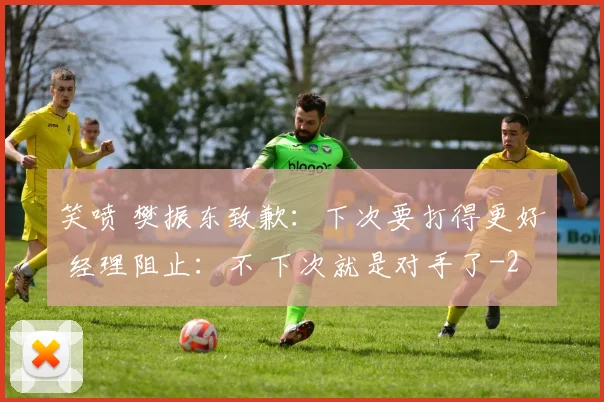 笑喷 樊振东致歉：下次要打得更好 经理阻止：不 下次就是对手了