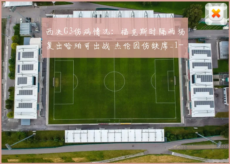 西决G3伤病情况：福克斯时隔两场复出哈珀可出战 杰伦因伤缺席_1